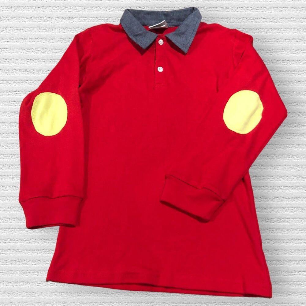 Castles & Crowns 8 Red Long Sleeve Boys Polo